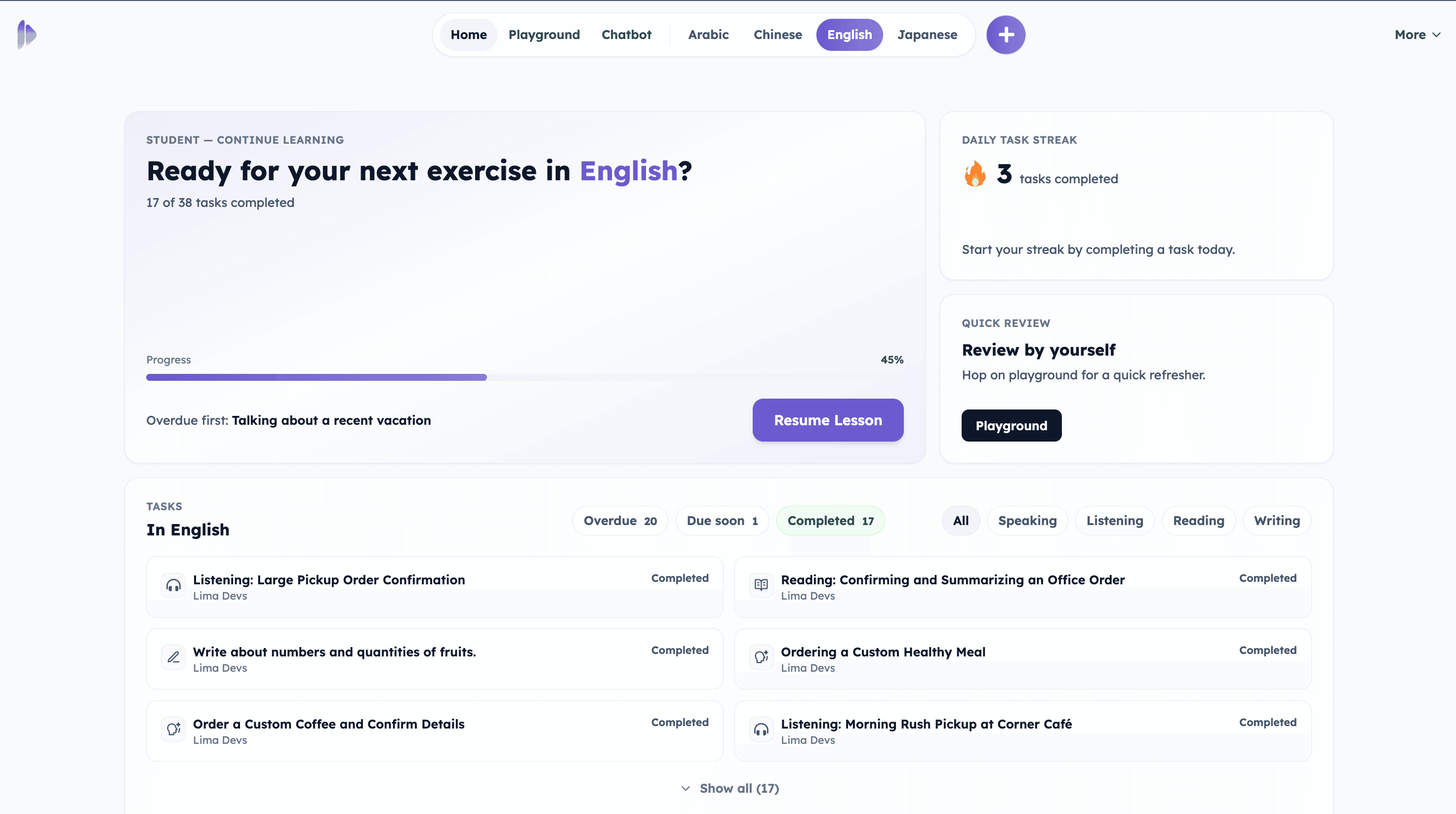 Lima AI platform preview